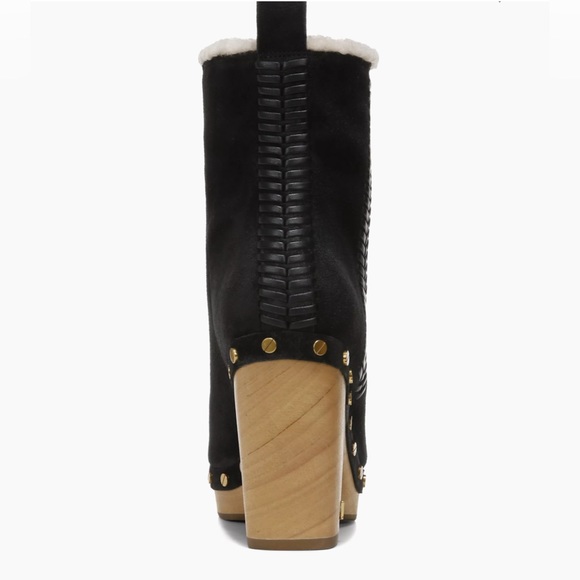 Veronica Beard Daxi Suede platform boots size 8.5 - great condition! - Picture 3 of 7